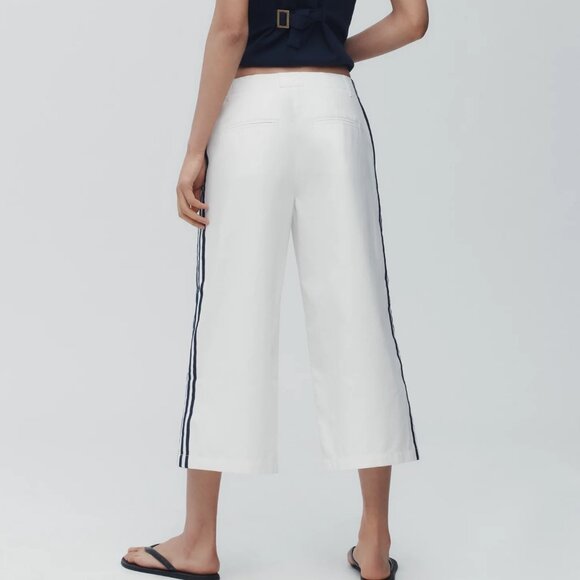 Maeve Side Stripe Gaucho Pant - Picture 4 of 5